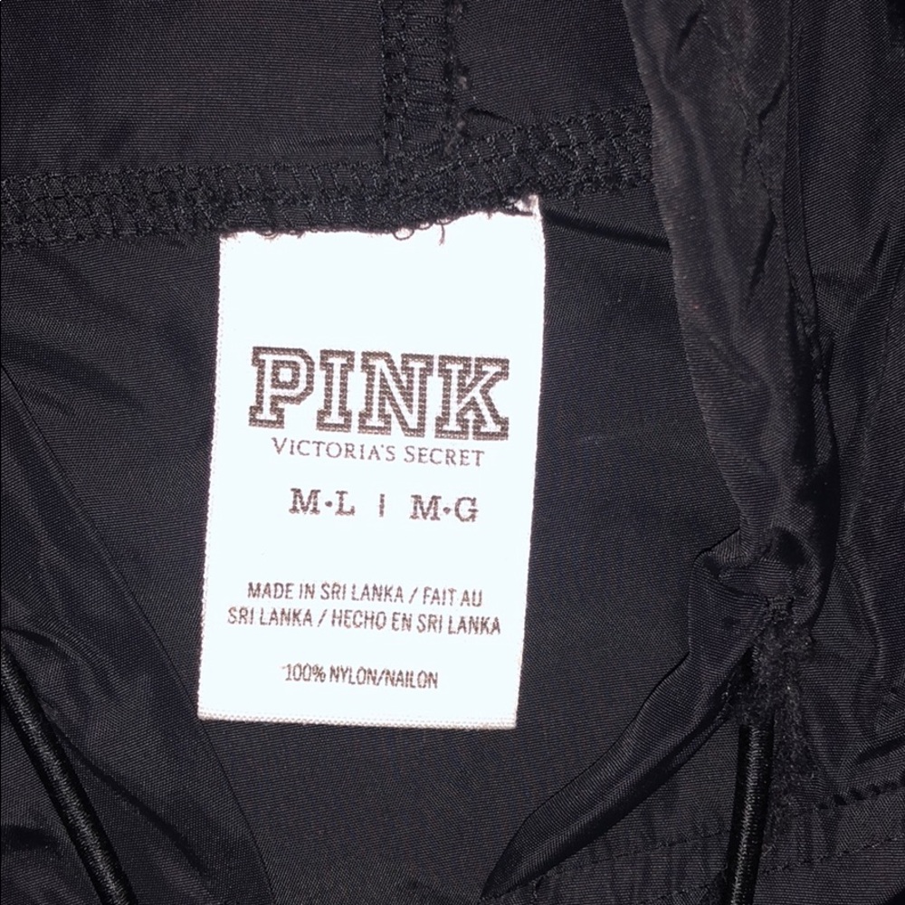 Half zipped Victoria Secret windbreaker